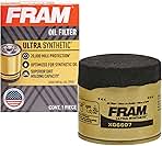 FRAM Ultra Synthetic Automotive Replacement Oil Filter, Designed for Synthetic Oil Changes Lasting up to 20k Miles, XG6607 with SureGrip (Pack of 1)