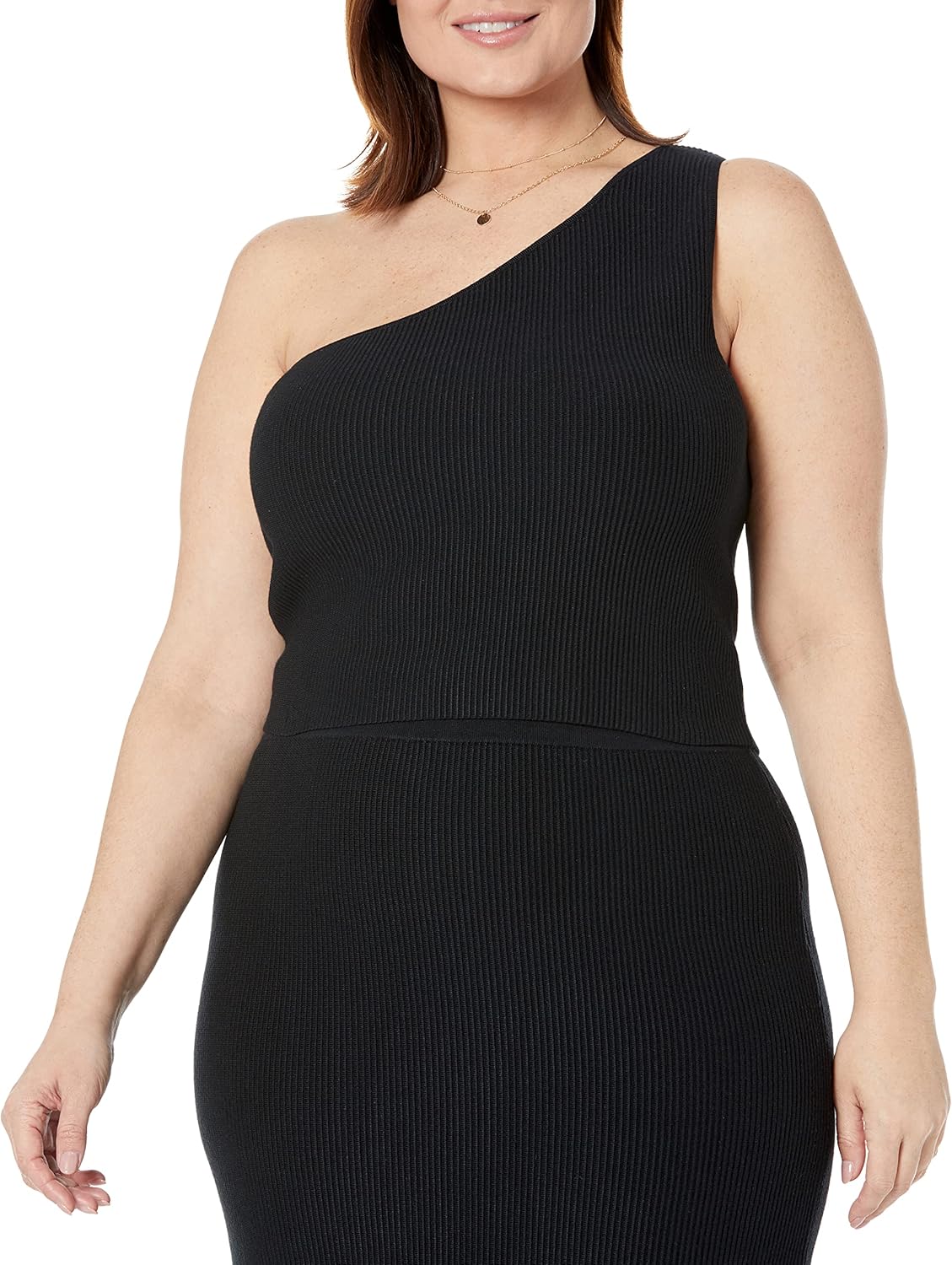 The Drop Womens Kofi Asymetrical Cropped Sweater