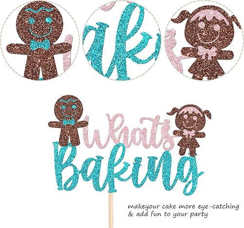 Vista 150 de Rsstarxi 1 paquete de decoración de pastel de Navidad con purpurina verde y rojo hojas de acebo y bayas, sombrero de Papá Noel, barba, decoración