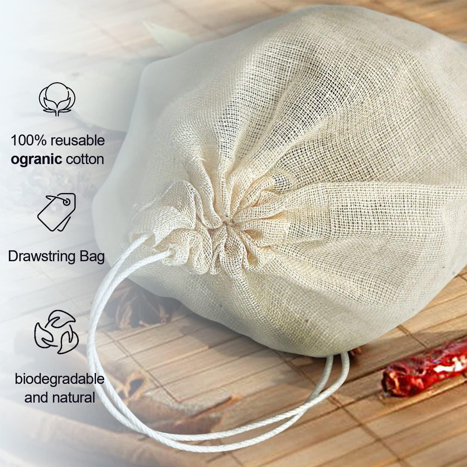 MyLifeUNIT Soup Bags, Soup Socks for Cooking, Large Size 18