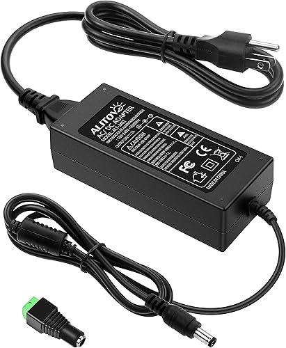 ALITOVE Fuente de alimentación de 24 V CC 2A 48 W ACDC adaptador de 100 240 V CA a CC 24 voltios 2 amperios convertidor 24 VCC 2000 mA 18A 15A 13A