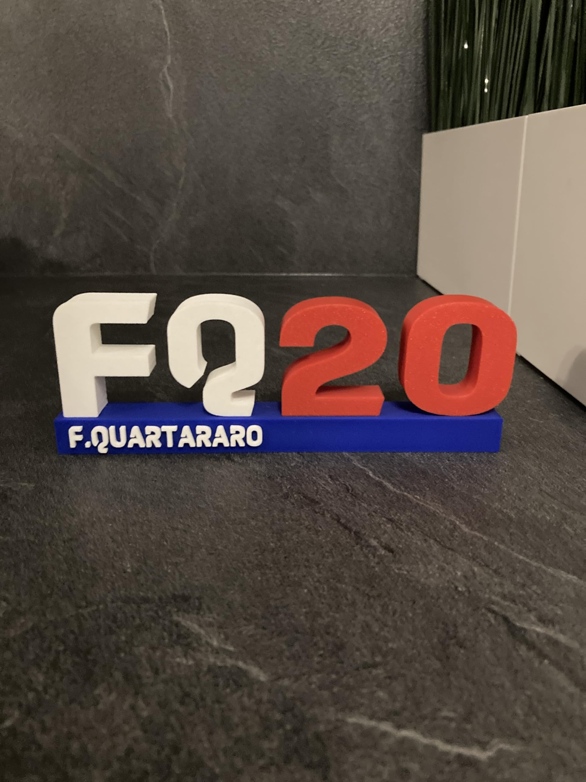Logo décoratif pilotes Moto Fabio Quartararo