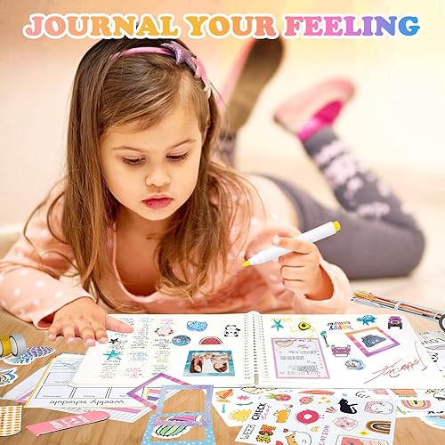 Miniatura 8 de Souroyea Juego de diario para niñas de 8 a 12 años, regalos para adolescentes, regalos personalizados de 6 a 15 años, ideas de regalos para niñas