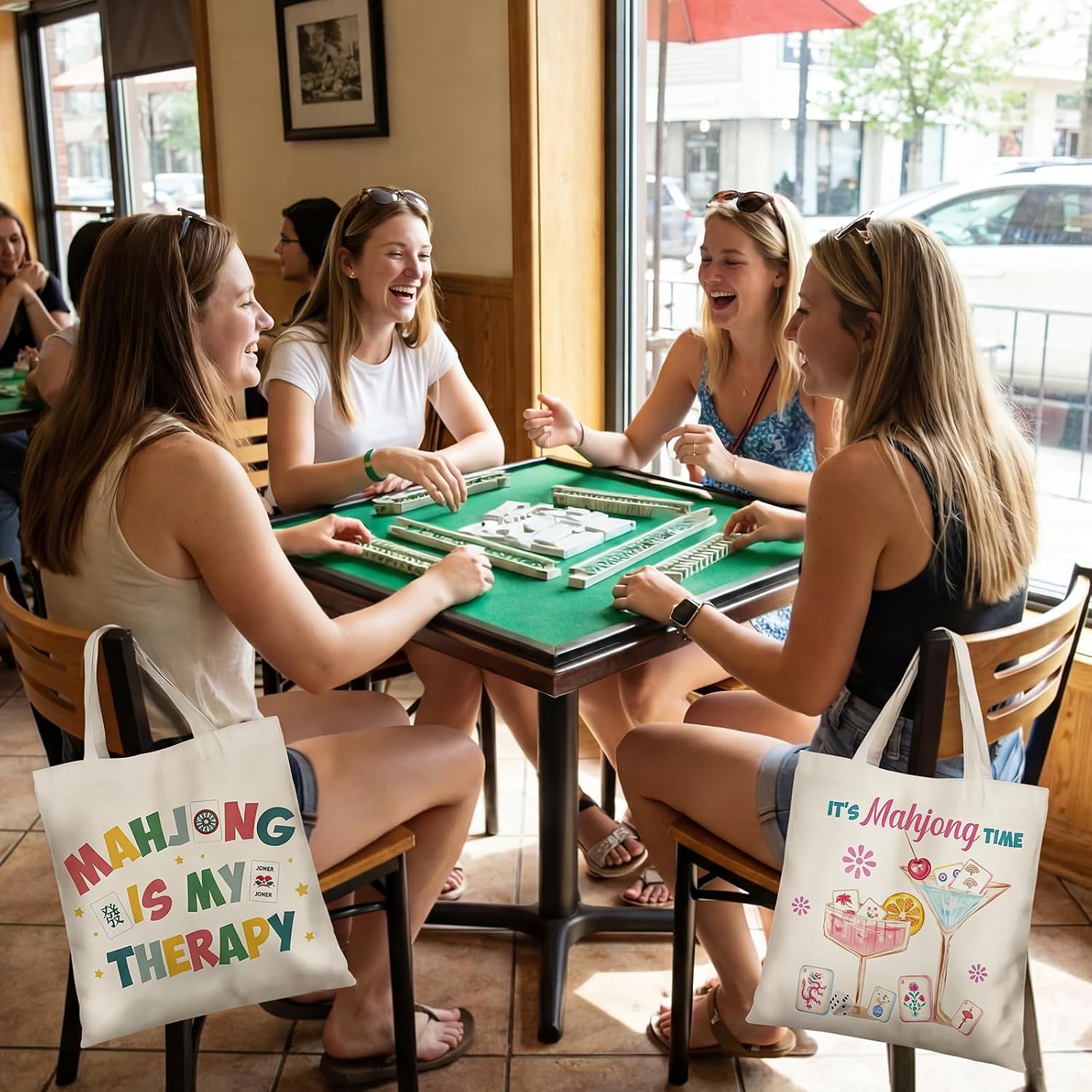 Abbylike 8 Pcs Mahjong Gifts for Women Mahjong Lovers image 5