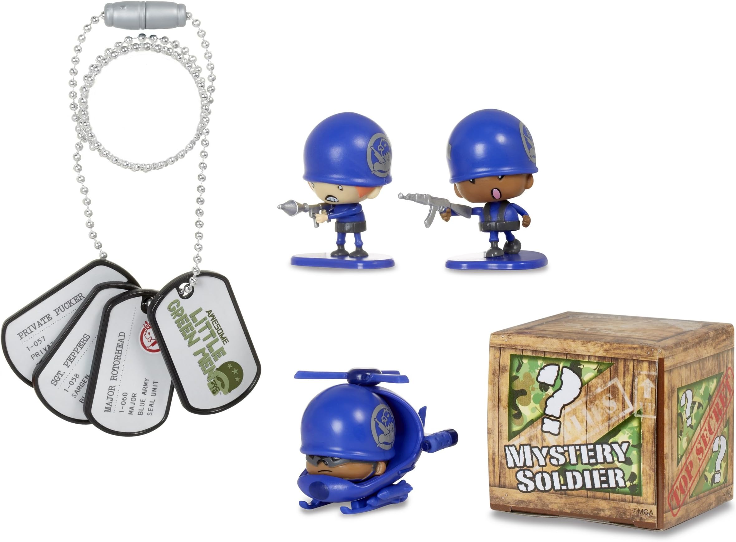 Little Green Men 4 Starter Pack Series 1 Seal Team Figures