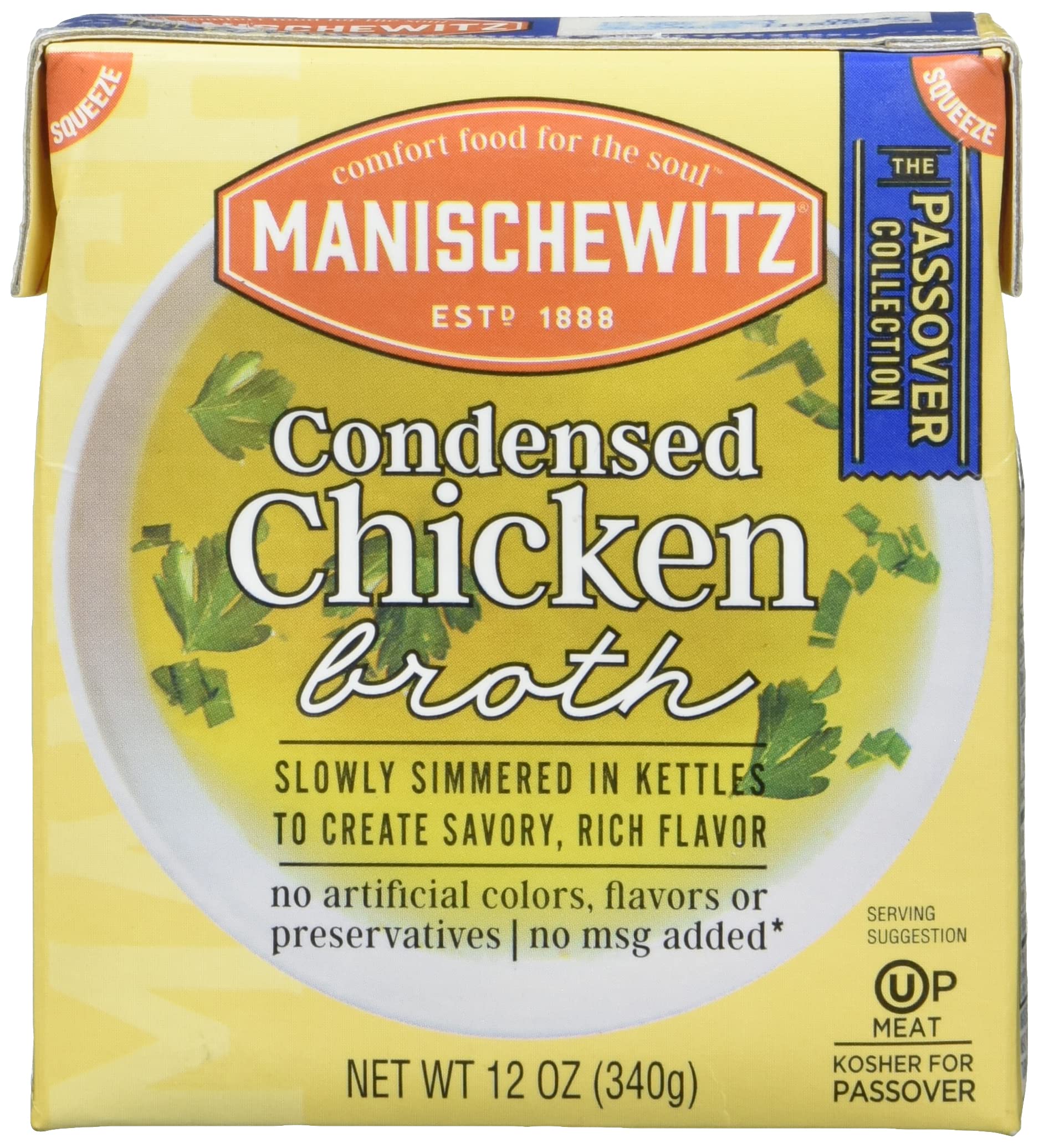 MANISCHEWITZ Condensed Chicken Broth, 12 OZ