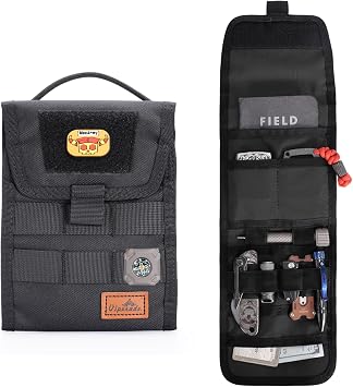 VIPERADE VE12 Folding EDC Organizer Pouch ، Molle Tool Bag ، Trifold Tool Pouch ، Utility EDC Pocket Organizer for Outdoor and Daily Used