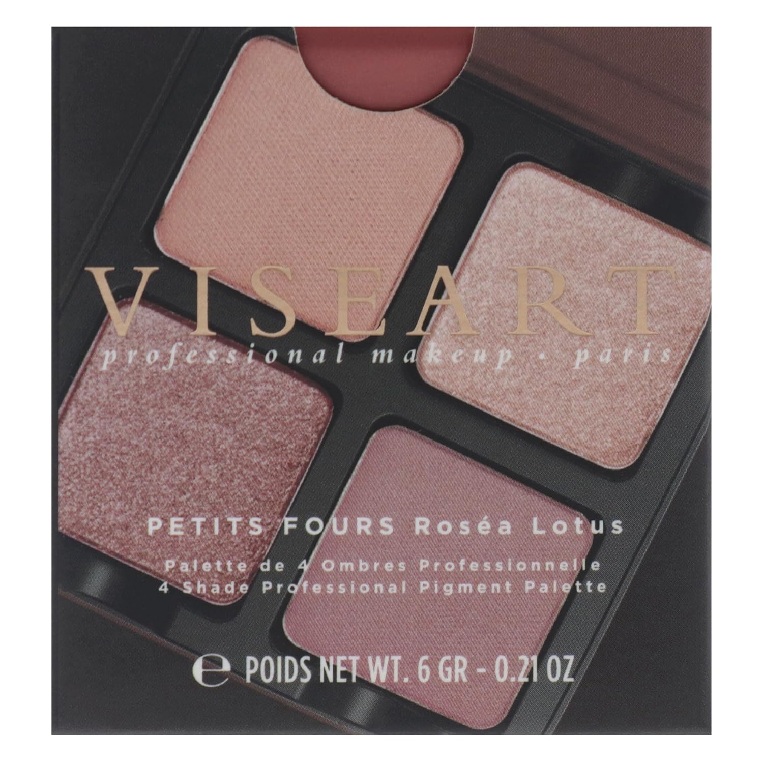 Petits Fours Eyeshadow Palette - Rosea Lotus by Viseart Paris for Women - 0.21 oz Eye Shadow - Image 5