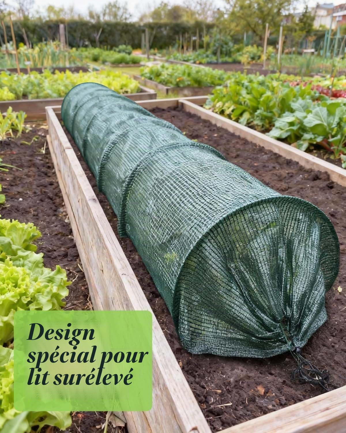 Filet de serre pour plantes, tunnel de croissance de jardin, filet de cloche pour parcelle de plantes, tunnel bas de culture pour plantes, maille de protection pour légumes