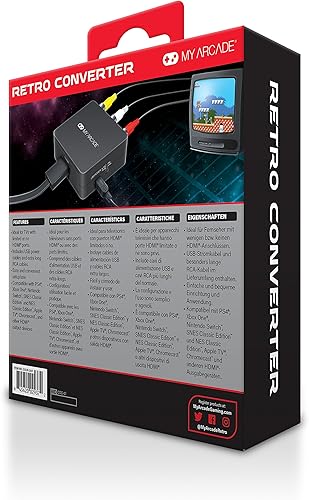 Miniatura 3 de My Arcade DGUN-2937 - Convertidor retro para HDMI a compuesto, color blanco