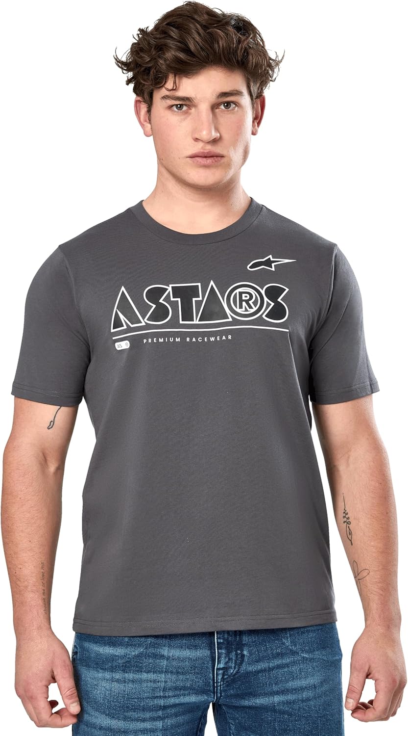 Alpinestars Cereal Csf Tee - Short Sleeve, Motorcycle Sportswear, Charcoal, Size - 2XL