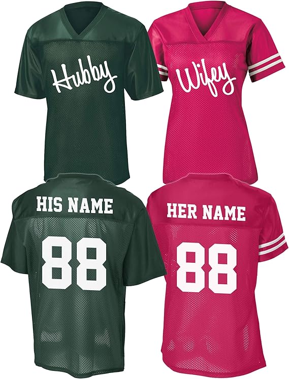 his and hers baseball jerseys