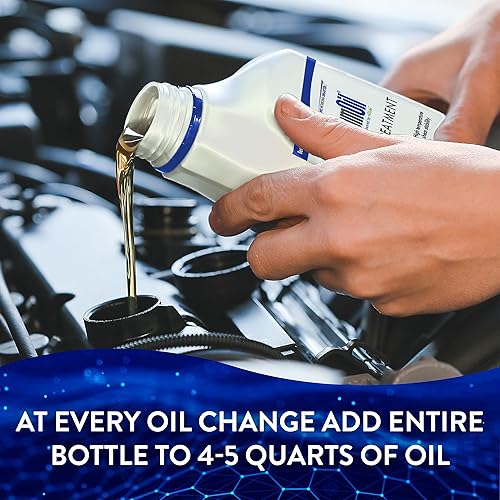 Miniatura 2 de AtomOil - Aditivo de aceite para motor de coche y protección | Tratamiento de alto kilometraje de motor de nanotecnología | Tratamiento de aceite