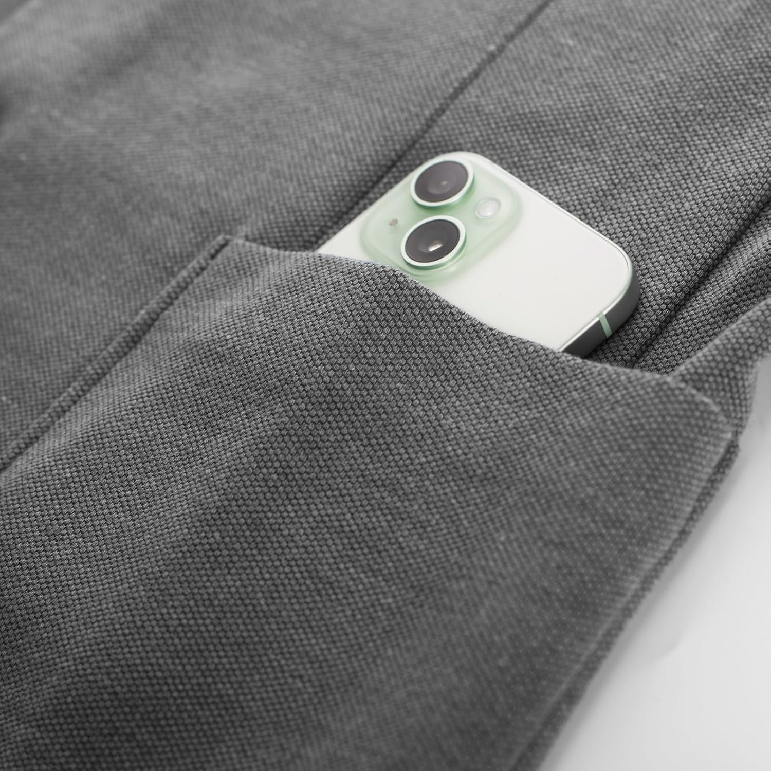 PJ PAUL JONES Men's Casual Knit Blazer Suit Jackets Two Button Lightweight Unlined Sport Coat - Image 4