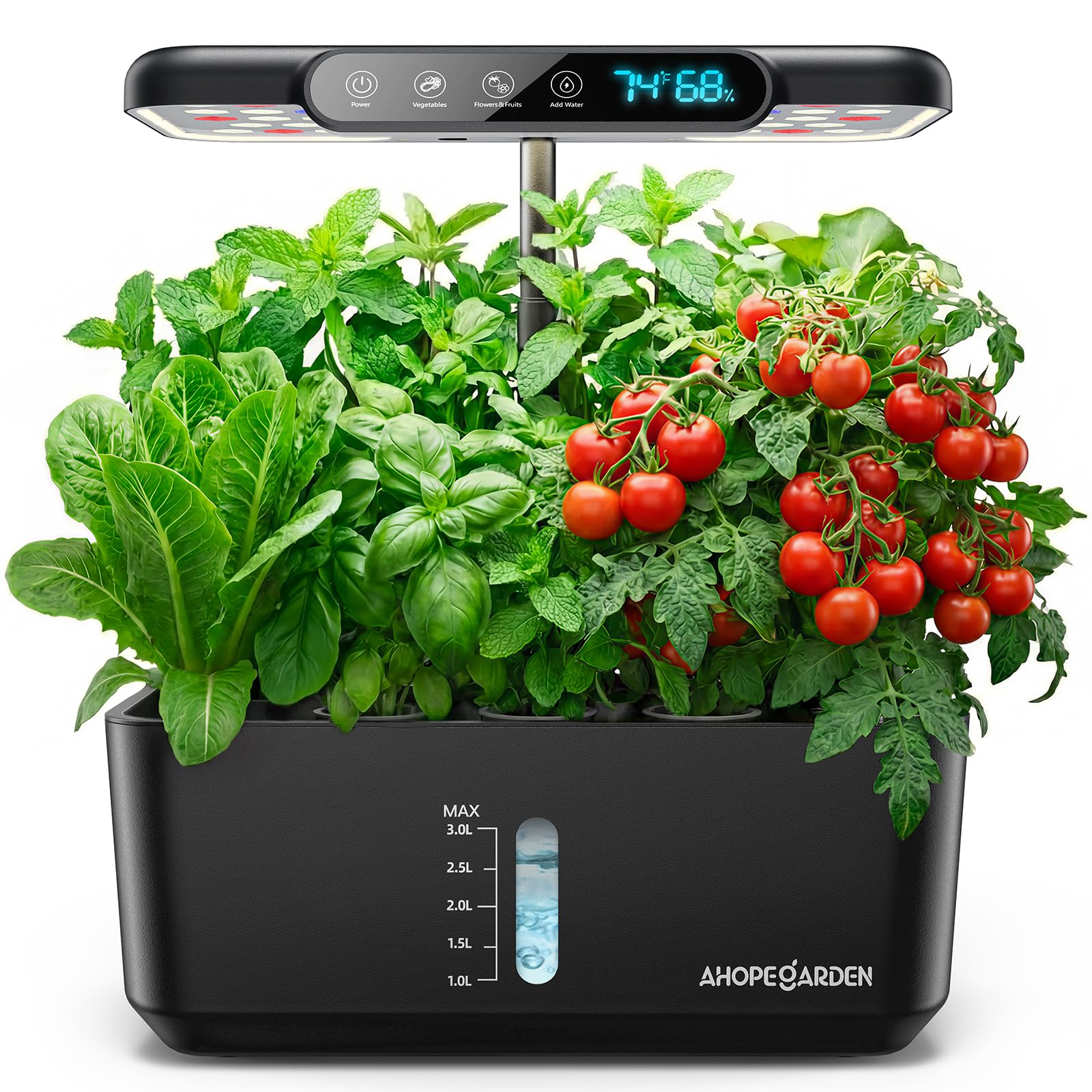 Ahopegarden Hydroponics Growing System Herb Garden