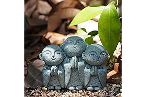 3" Jizo Buddha Statue for Home Decor