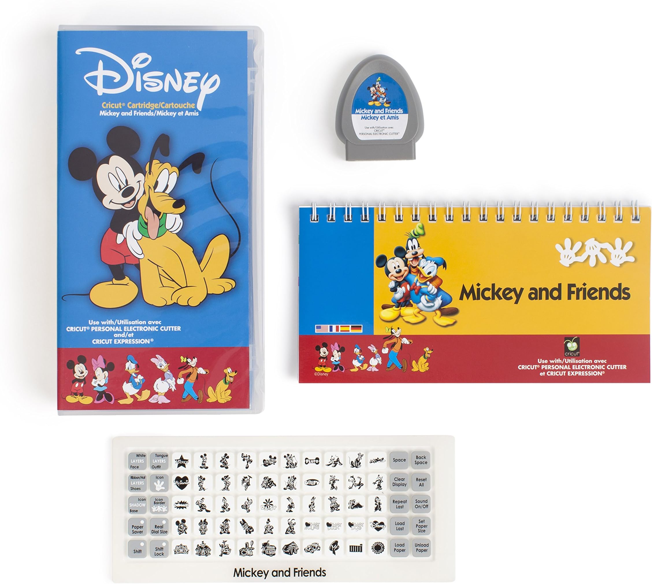 29-0382 Shape Mickey and Friends Cartridge Cutting Machines