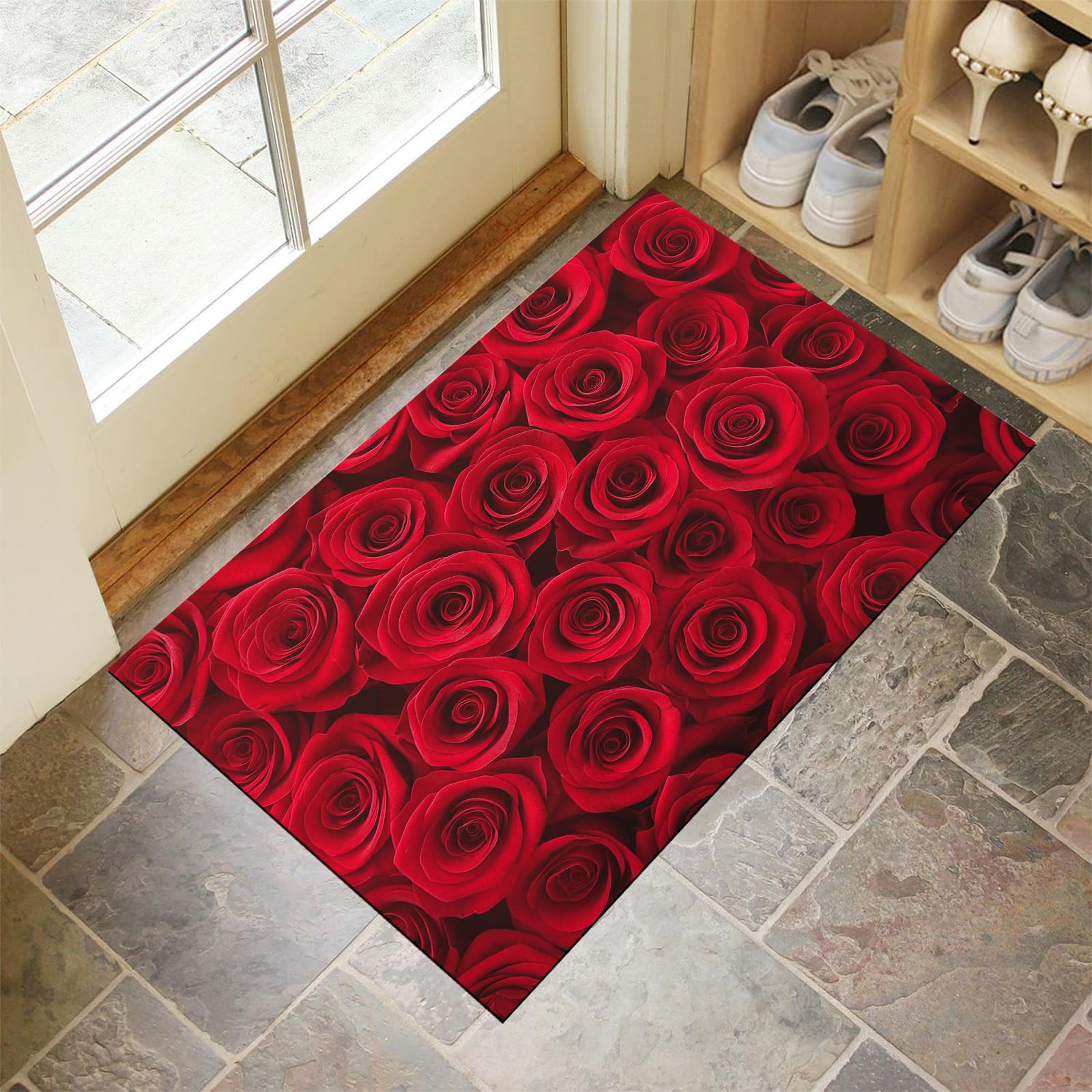 Paillasson attrape poussière 90x140 tapis de sol antidérapant lavable machine entrée et porte de maison