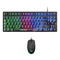 Mars Gaming MCPTKLPT, RGB Combo Tastiera & Mouse 3200DPI