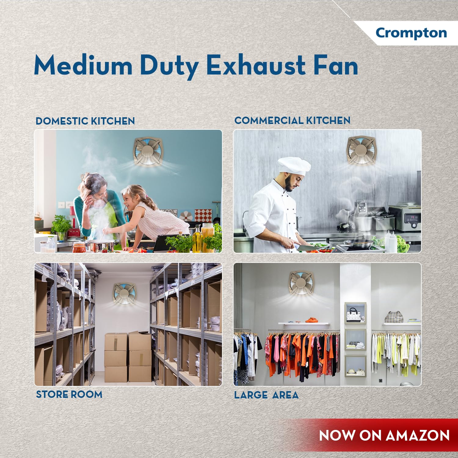 Crompton Transair Exhaust Fan - Fresh Air! -4