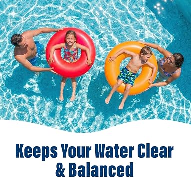 Poolife Alkalinity Plus 5 lb Pool Water Alkalinity Increaser - Sodium Bicarbonate Pool Chemical for pH Balance & Water Stability - Prevents Cloudy Water & Works with All Swimming Pools