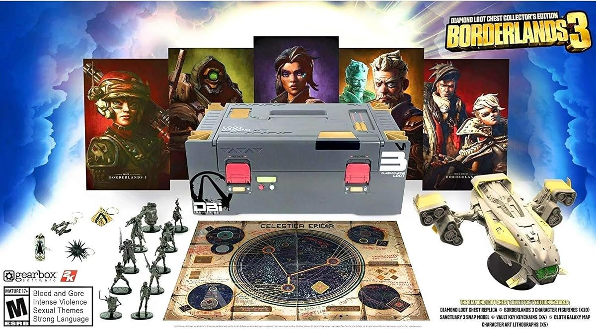 Borderlands 3 Diamond Loot Chest Collector's Edition (PS4)