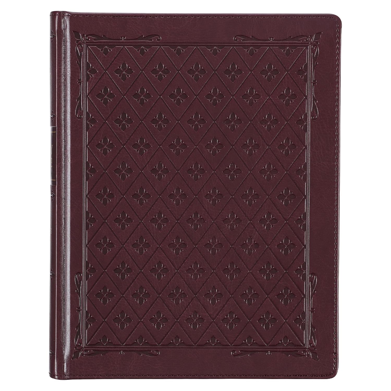 KJV Holy Bible, Large Print Note-taking Bible, Faux Leather Hardcover - King James Version, Burgundy (KJV Note-taking Editions)
