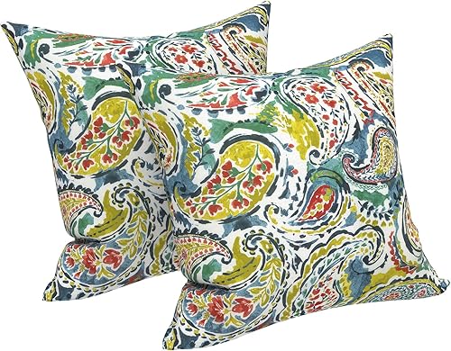 Miniatura 17 de LVTXIII - Juego de fundas para cojines de sofá, patio o sillón de exteriores, cuadradas y decorativas, 2 unidades de 16" x 16", sin relleno