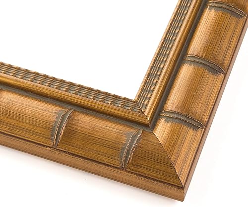 Miniatura 4 de Bután - Marco de fotos dorado de 22 x 10 pulgadas, marco de madera completo con acrílico UV, respaldo de tablero de espuma y accesorios para colgar