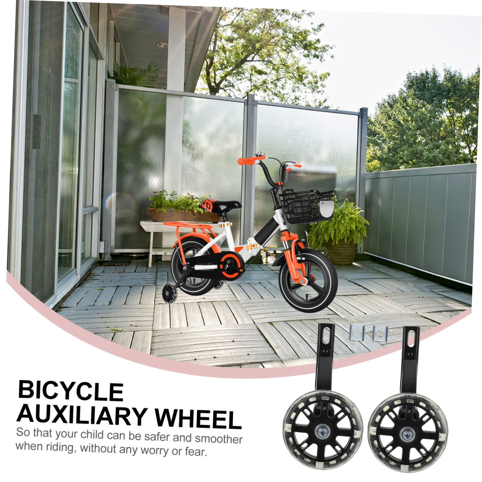 Ruedas De Entrenamiento De Bicicleta Bicicletas De Caballitos para Adultos Bicicleta De Niño Bicicletas De Entrenamiento para Niños Ruedas De Bicicleta Accesorios De