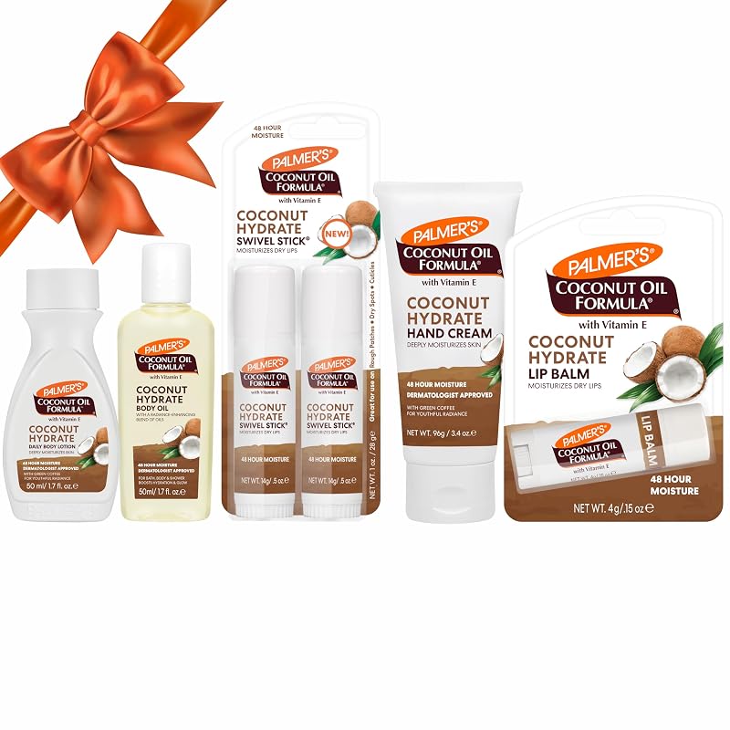 Palmer's Coconut Oil Formula Mini Kit de Cuidados Corporais com 6 Peças