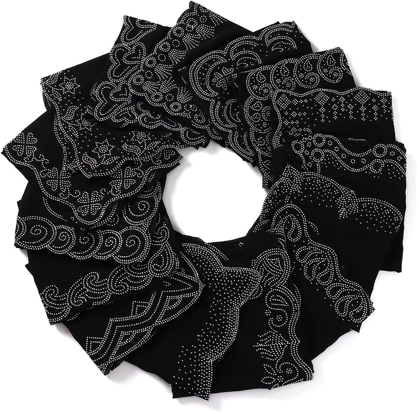 Hijab Headscarf Versatile And Trendy For Daily Outfits Outdoor Activities Black Hijab Scarf Shawl African And Indian Arab