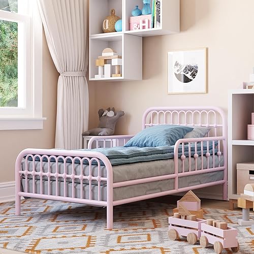 Miniatura 6 de Little Seeds Monarch Hill Ivy - Cama infantil de metal, color rosa