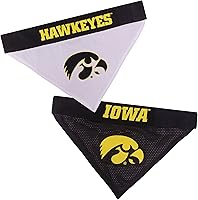 Vista 58 de Pets First Accesorios universitarios para mascotas, bandana reversible, Alabama Crimson Tide, S/M