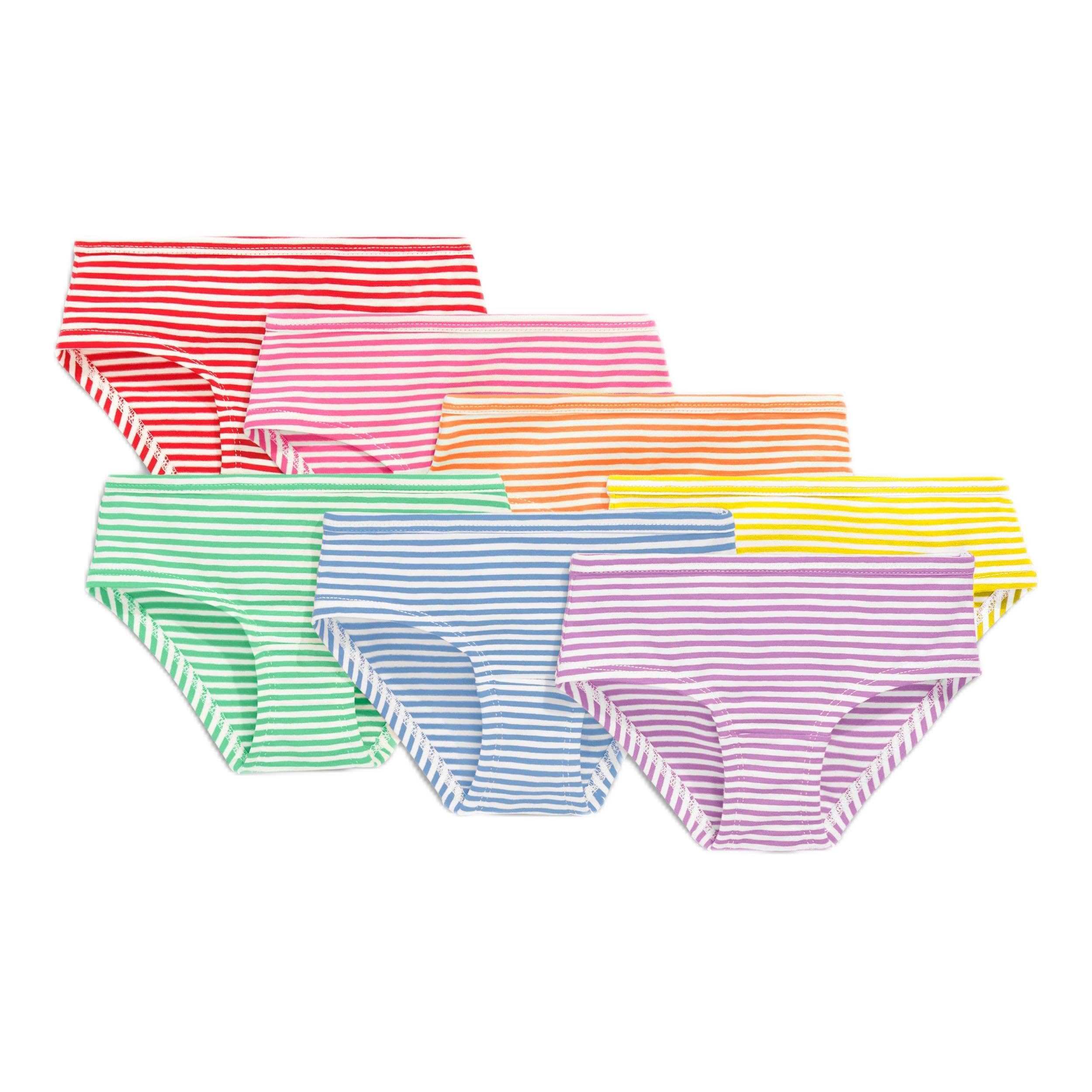 Primary Kids Bikini 7-pack Soft Cotton Stretch Underwear