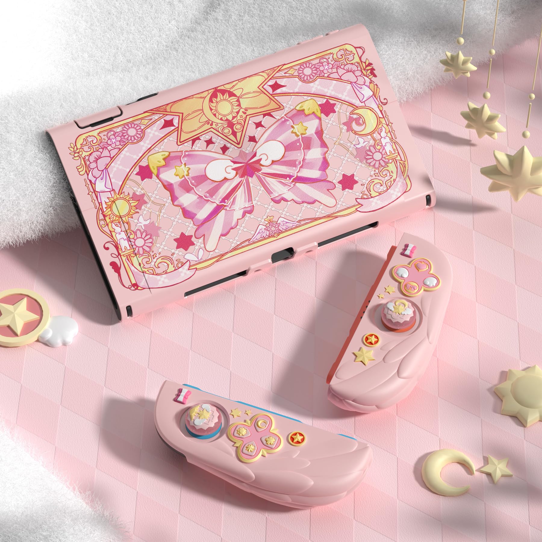 playvital Magic Wings und Cherry Blossoms Kitten Set für Nintendo Switch 2