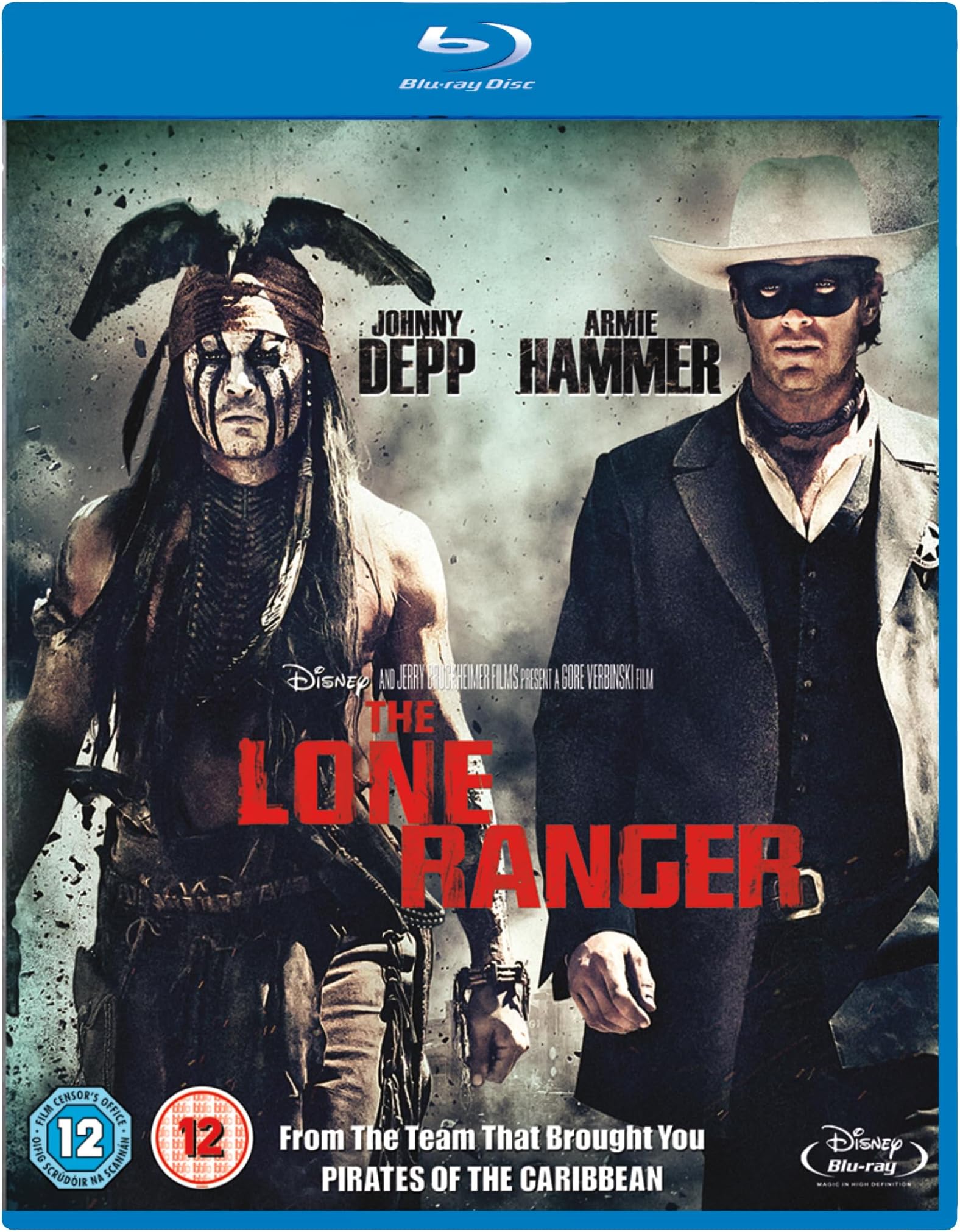 The Lone Ranger [Blu-ray] [Region Free]