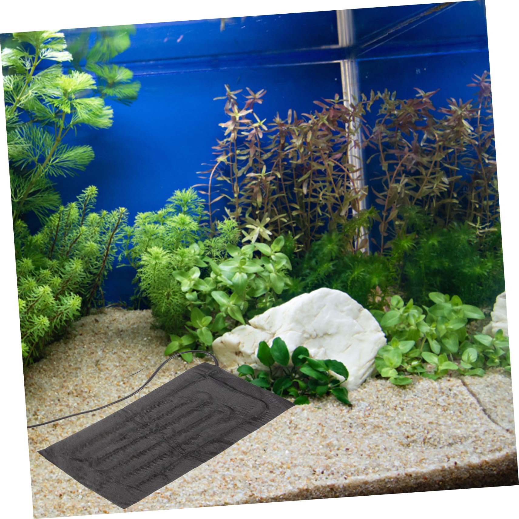 Toyvian 4 Stück USB Heizmatte für Pflanzen Einstellbare Temperatur Wärmematte Praktische Heizunterlage für Anzucht und Keimung Energiesparendes Design für Gewächshaus und Aquarium