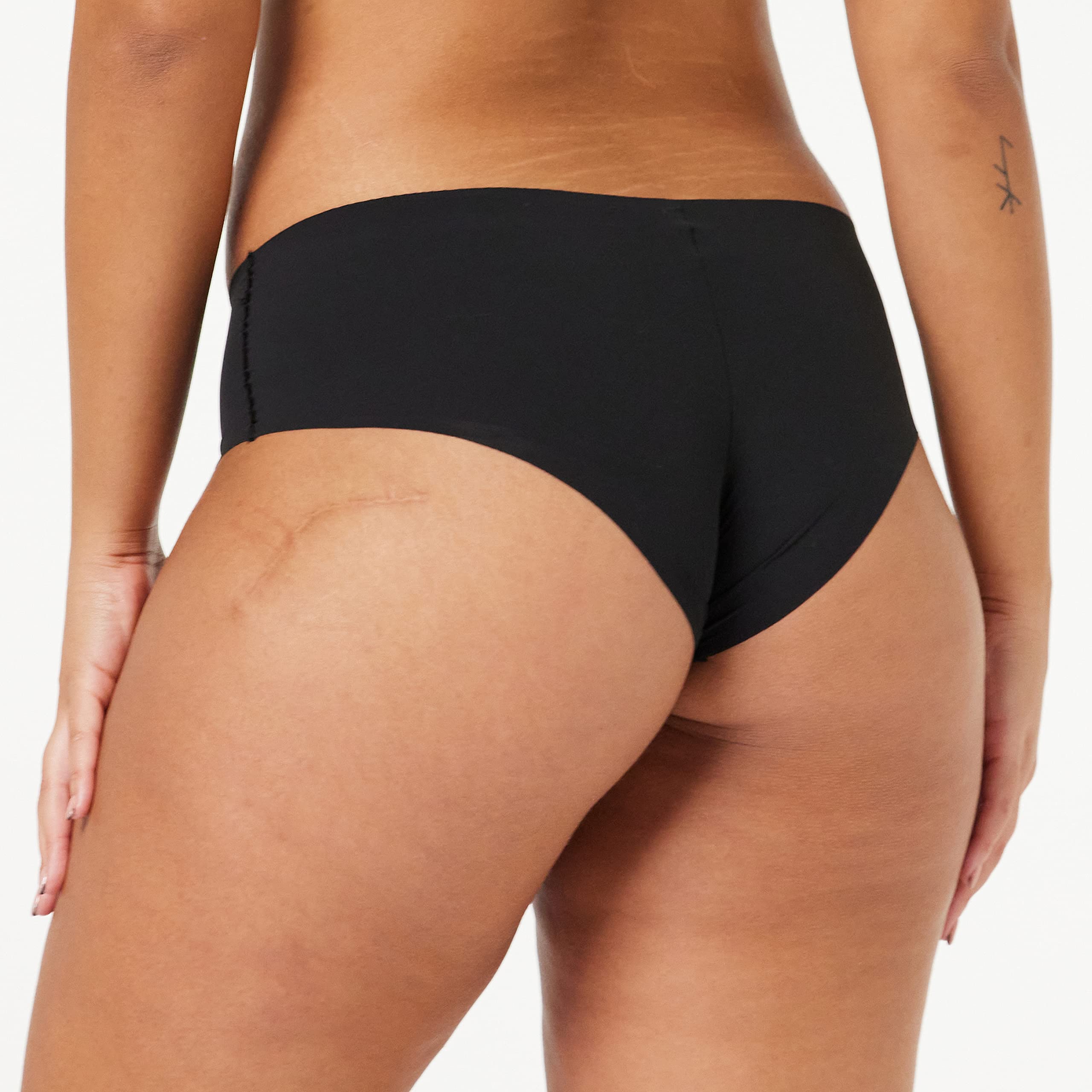 Iris & Lilly Intimo Hipster Invisibile in Microfibra Donna, Pacco da 5