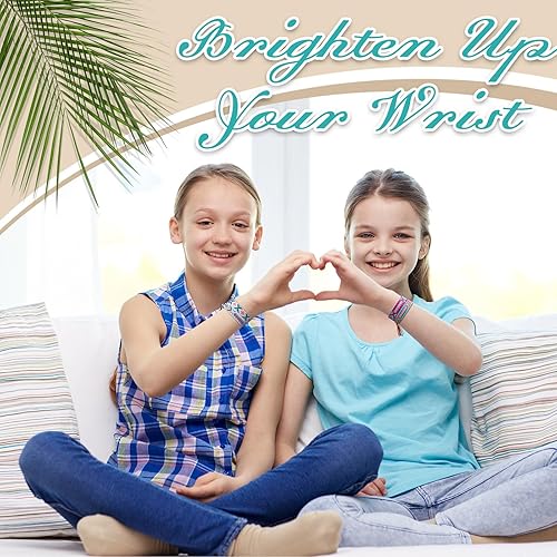 Miniatura 6 de Henoyso 24 pulseras tejidas de la amistad a granel ajustables trenzadas Nepal pulseras con un nudo deslizante, regalo para niños, adolescentes,