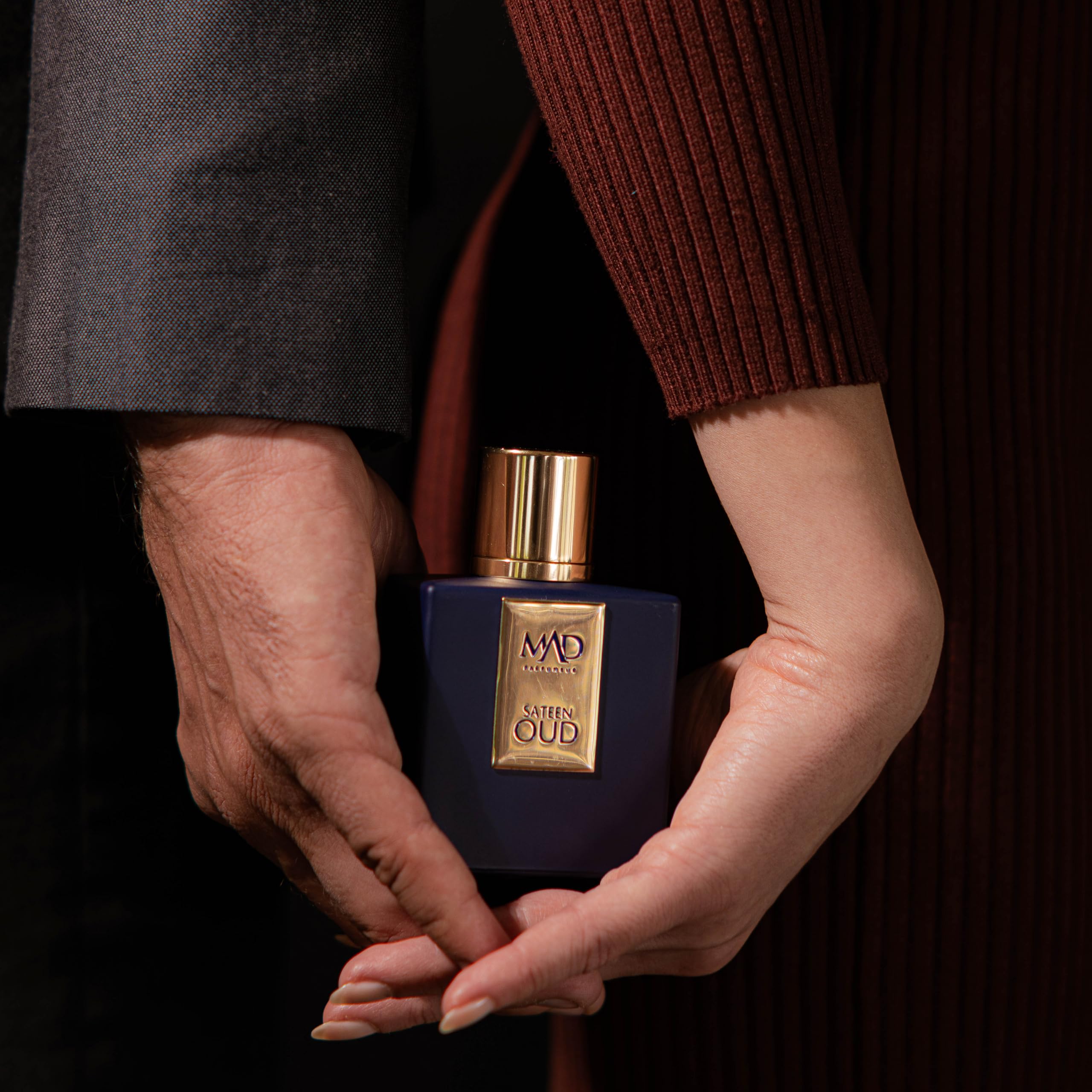 MAD Sateen Oud Unisex Extrait de Parfum 100 ml–Rose,Patchouli&Vanille