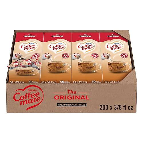 Nestle Coffee-mate Crema de café, vainilla caramelo, crema líquida