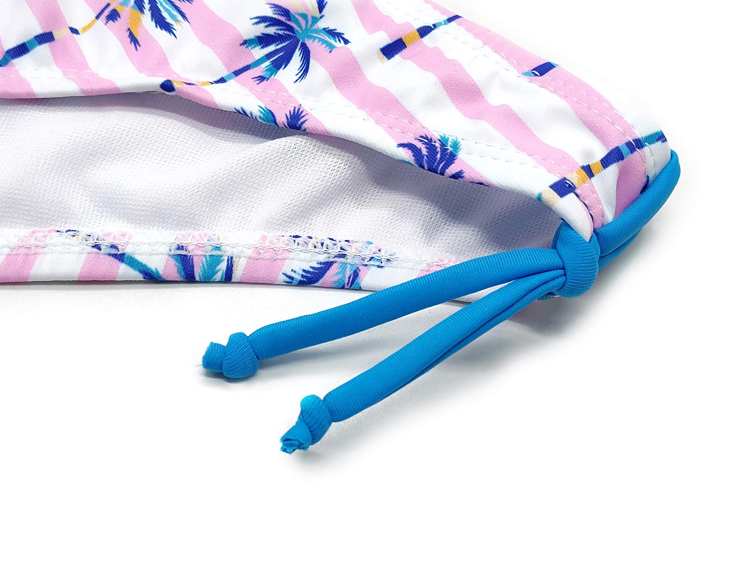 SHEKINI Costumi da Bagno Bambine Due Pezzi Carino Stampati Regolabili Triangolo Bikini Costume Ragazze Swimwear per 6-14 Anni