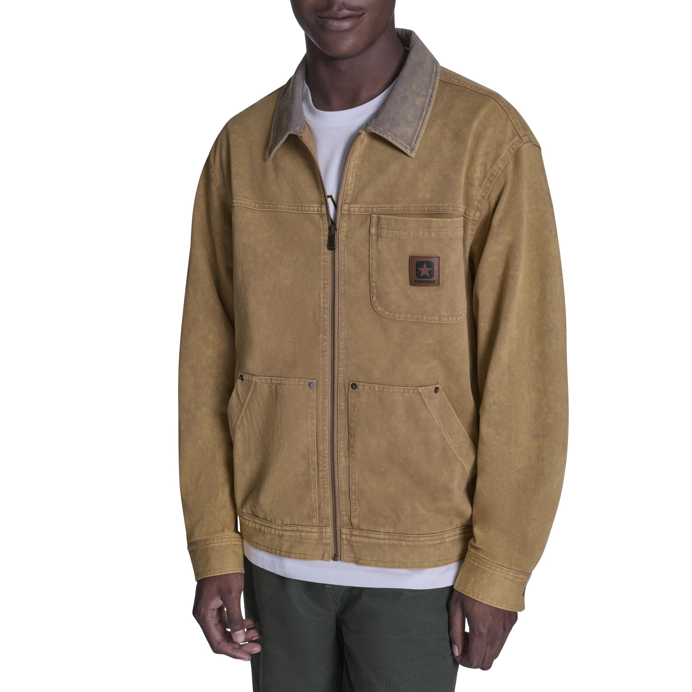 Men's Full Zip Shop Jacket