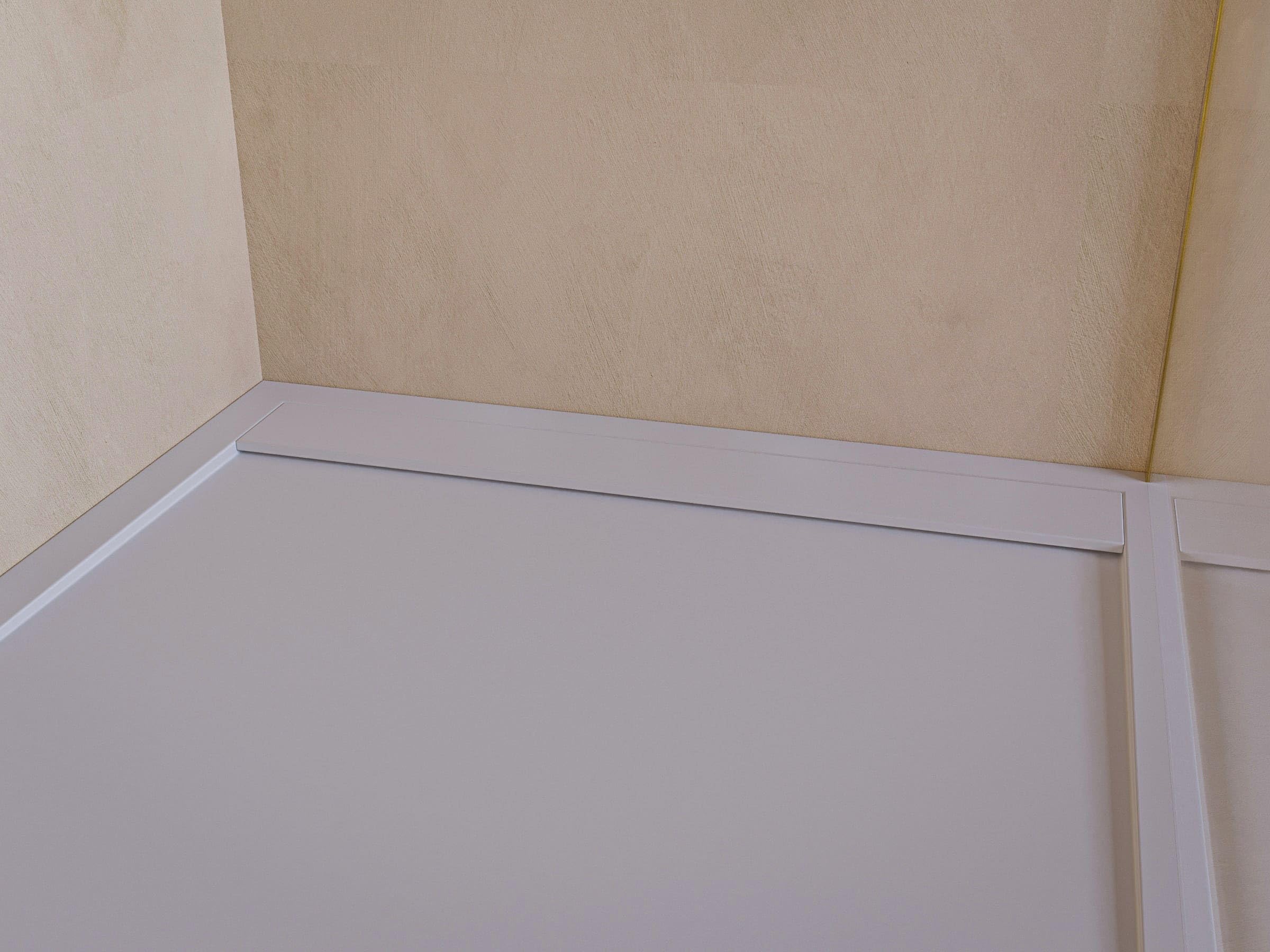 SoulHome Plato de Ducha Resina Blanco 160x90 Diseño Minimalista | Antideslizante C3, Extraplano, Resina y carga mineral, Textura Liso Piedra, Antibacteriano, Gel-coat, Incluye válvula desagüe