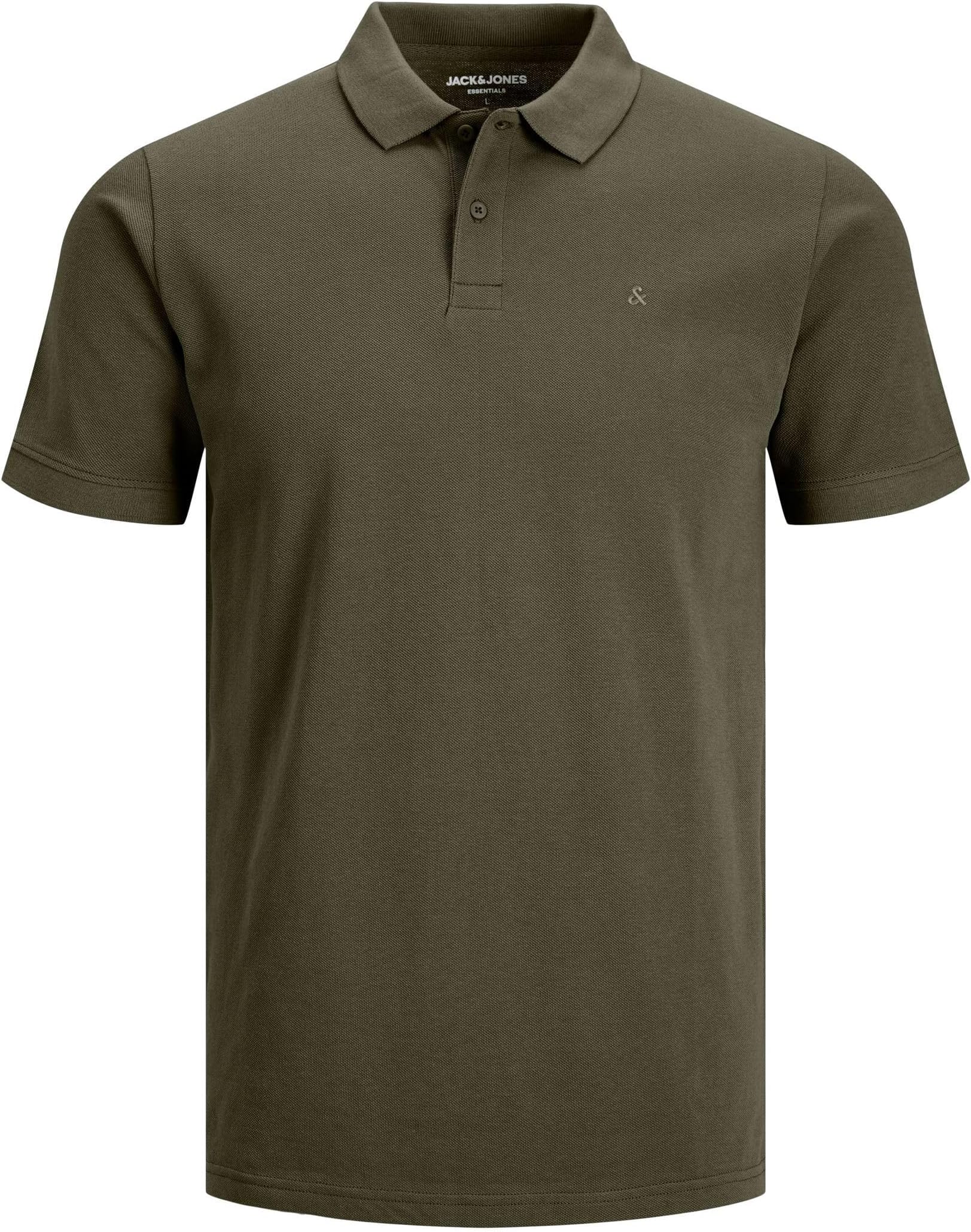 Mens Paulos Tipped Pique Short Sleeve Polo
