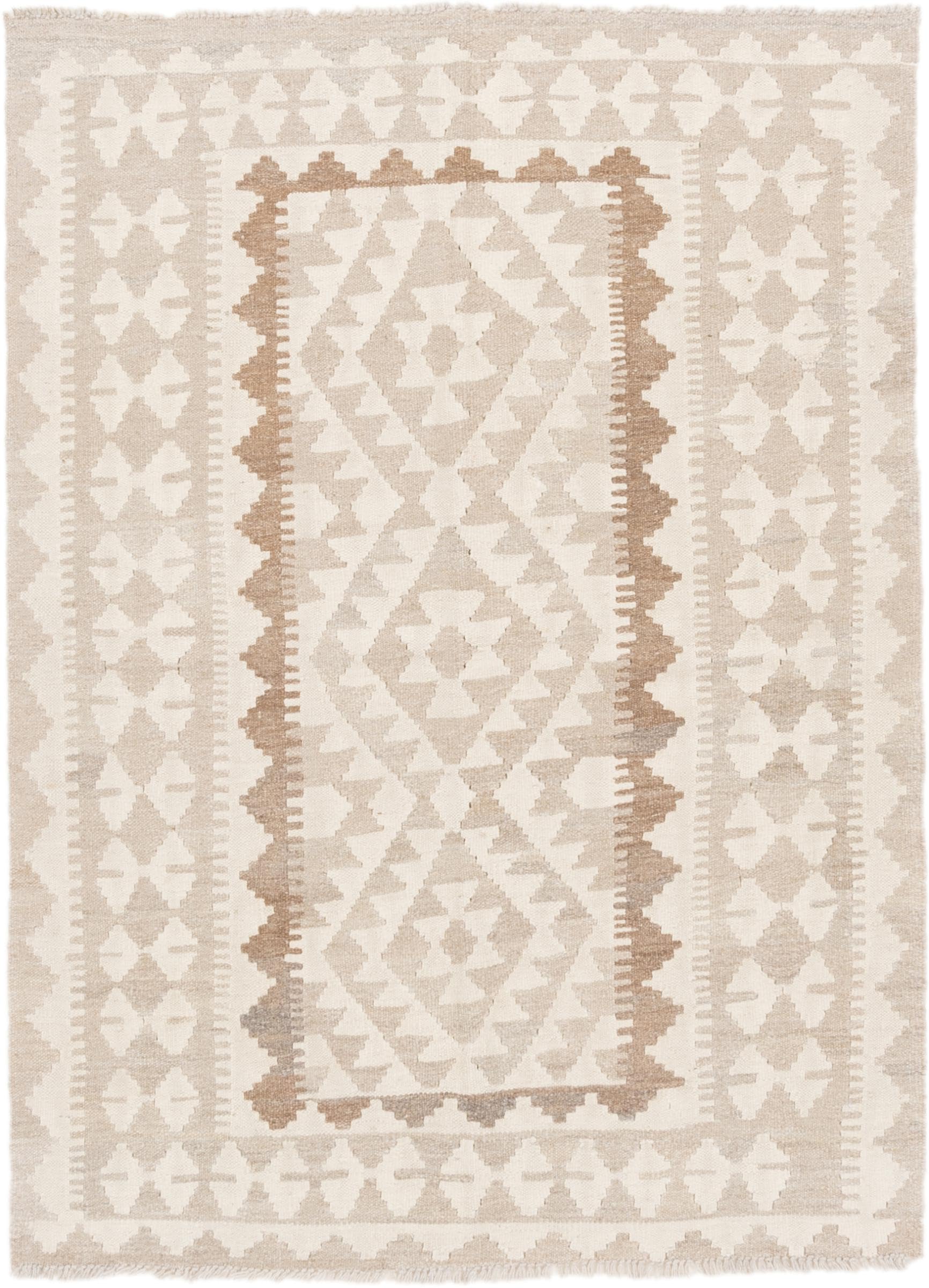 Tapis laine Kilim Afghan Heritage 106x145 cm, tapis d'Orient authentique tissé à la main