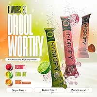 Vista 4 de Hydrofy Mezcla de bebida de agua de hidrógeno + electrolitos, paquete variado, paquetes de hidratación H2 con hidrógeno molecular, sodio, potasio