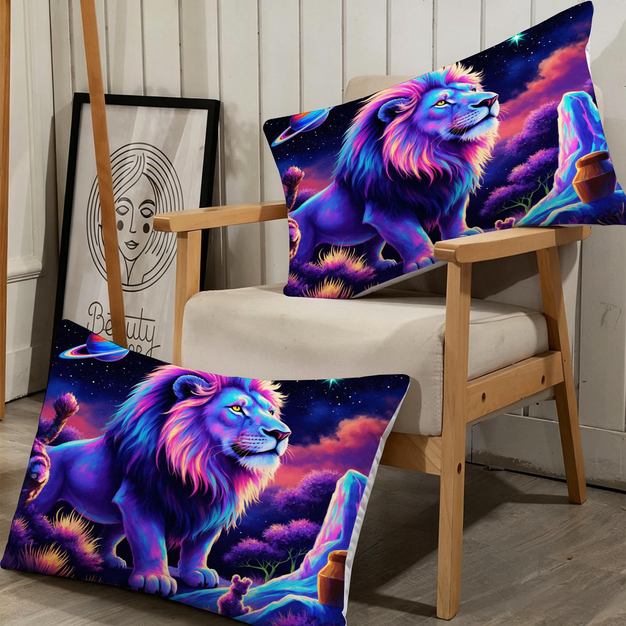 Funda Nórdica Cama 180, 240x260 cm León Morado, AQ2358
