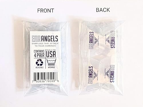 Miniatura 8 de EarAngels - Tapones para los oídos de alta fidelidad para mujer (4 pares)